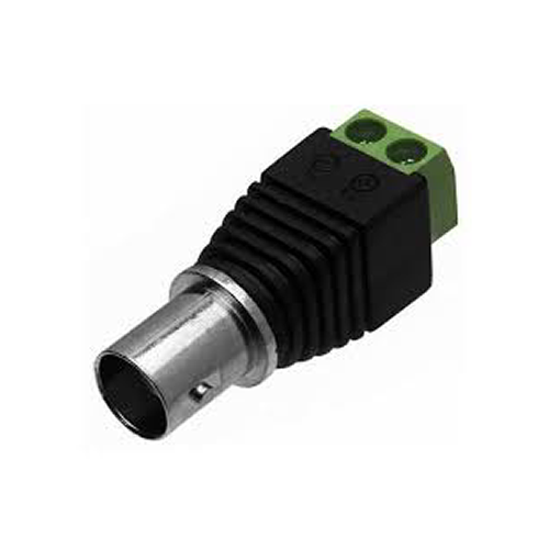 CONECTOR BNC FEMEA COM FIXAÇÃO BORNE